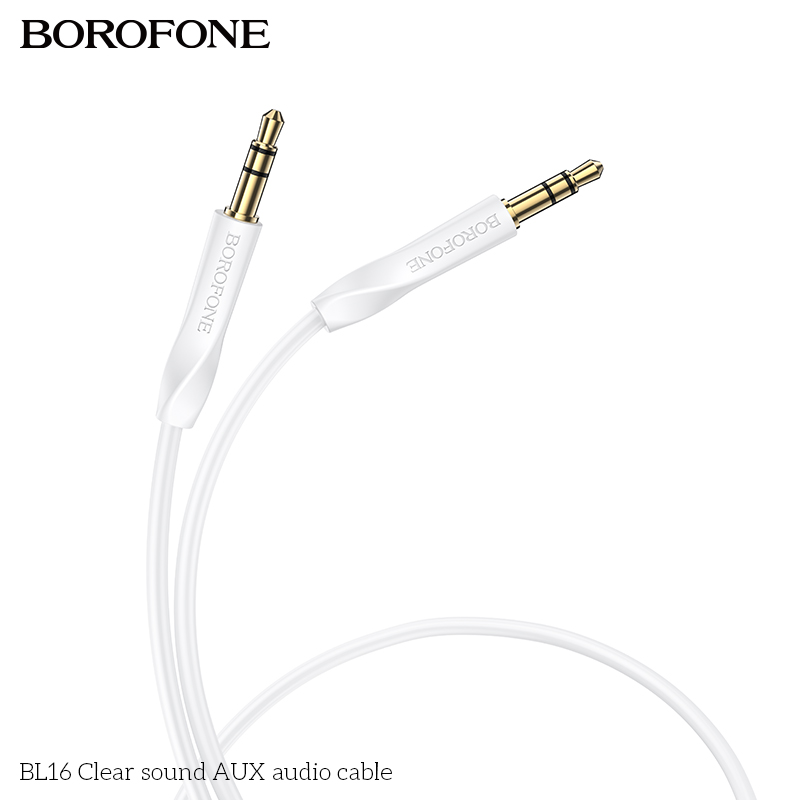 BOROFONE BL21 Lemon 3.5 mm AUX cable NZ 9
